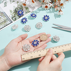 10Pcs 2 Colors 1-Hole Brass Buttons&nbsp;BUTT-NB0001-98