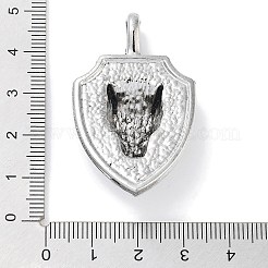 Alloy Rhinestone Pendants&nbsp;ALRI-S001-05
