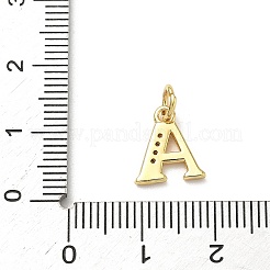 Brass Micro Pave Cubic Zirconia Charms&nbsp;KK-I382-03G