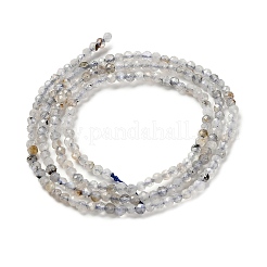 Natural Labradorite Beads Strands&nbsp;G-RM2025-10-2mm