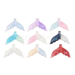 Luminous Ocean Transparent Resin Cabochons&nbsp;CRES-L045-02C