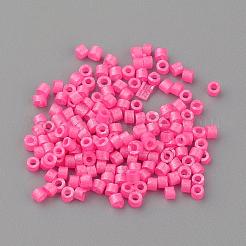 Baking Paint Glass Bugle Beads&nbsp;SEED-R042-10