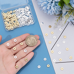 160Pcs 2 Colors Brass Spacer Beads&nbsp;KK-UN0005-18