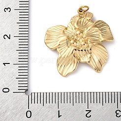 316 Stainless Steel Rhinestone Pendants&nbsp;STAS-K258-39F-G