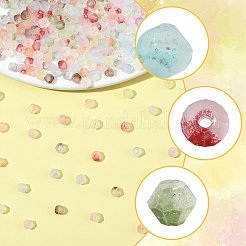 2400Pcs 12 Colors Frosted Glass Beads&nbsp;FGLA-FS0001-02