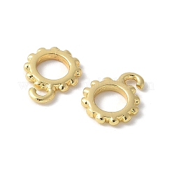 Brass Tube Bails Charms&nbsp;KK-D324-09G