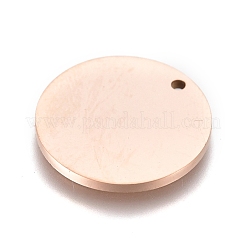 Ion Plating(IP) 304 Stainless Steel Charms&nbsp;STAS-L247-006B-RG