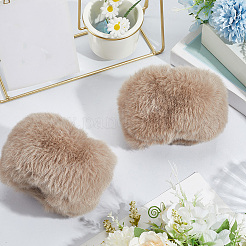 1 Pair Women Velvet Cuffs Oversleeve Arm Gloves&nbsp;AJEW-CY0002-21B