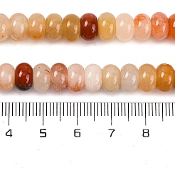 Natural Golden Silk Jade Beads Strands&nbsp;G-NH0009-01B