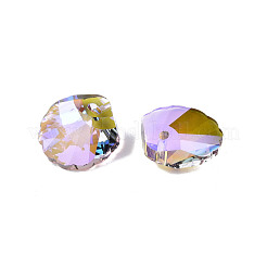 Electroplated Glass Pendants&nbsp;EGLA-N006-062