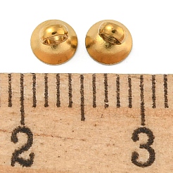 304 Stainless Steel Bead Cap Pendant Bails&nbsp;LS-STAS-G224-24G-06