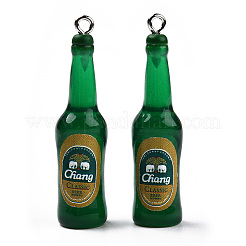 Transparent Resin Pendants&nbsp;X1-RESI-ZX016-14