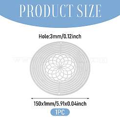 1Pc 201 Stainless Steel Connector Charms&nbsp;STAS-TADJ0001-08B