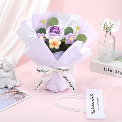 1 Set Polyester Artificial Flower Bouquets&nbsp;AJEW-SC0031-25B