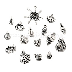 Tibetan Style Alloy Charms&nbsp;PALLOY-D314-03AS
