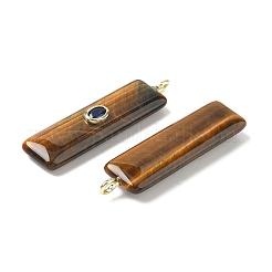 Natural Tiger Eye Pendants&nbsp;G-H318-03G-02