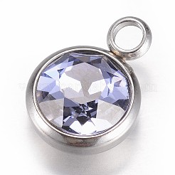 Glass Charms&nbsp;GLAA-G019-P07