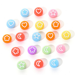 Opaque Acrylic Beads&nbsp;MACR-YW0001-18D