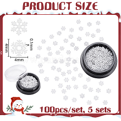 500Pcs Christmas Themed Brass Cabochons&nbsp;MRMJ-UN0001-020A