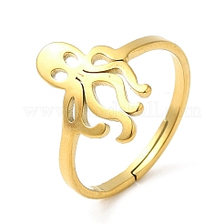 304 Stainless Steel Adjustable Rings&nbsp;RJEW-K245-51G