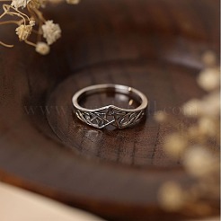 Star 925 Sterling Silver Finger Rings for Women&nbsp;FS-WG79BE7-01