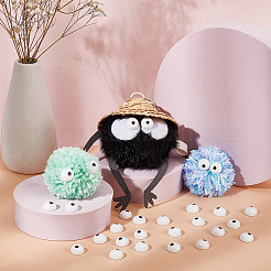 100Pcs Craft Resin Doll Eyes Cabochons&nbsp;DIY-PH0010-29