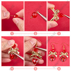 DIY Alloy Earring Jewelry Making Kit&nbsp;DIY-SC0028-95