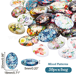 Glass Cabochons&nbsp;GLAA-PH0002-20
