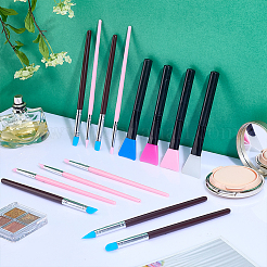 22Pcs Silicone Face Mask Brush Applicator&nbsp;AJEW-PH0006-070
