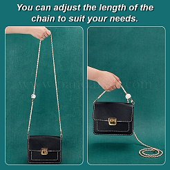 Adjustable PU Leather Bag Strap Chains&nbsp;AJEW-WH0419-50A