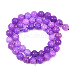 Natural Dyed White Jade Beads Strands&nbsp;GG-CBAEB22-B01-8mm-11