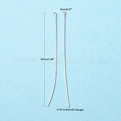 Brass Flat Head Pins&nbsp;X-HPC5.0cm-S