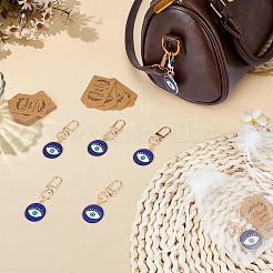 20Pcs Alloy Enamel Pendant Decorations&nbsp;HJEW-MA00044