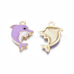 Alloy Enamel Pendants&nbsp;ENAM-S130-24E