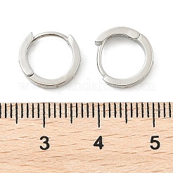 Clear Cubic Zirconia Star Hoop Earrings&nbsp;EJEW-K093-22P