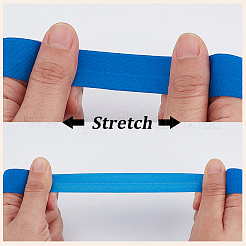 25 Yards 5 Colors Flat Sewing Foldind Elastic Cord&nbsp;OCOR-CY0003-13A