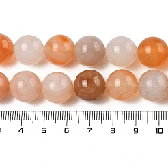 Natural Red Agate Beads Strands&nbsp;G-A248-A06-05