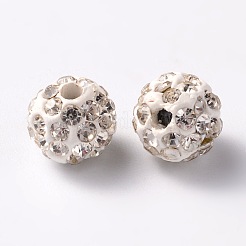 Pave Disco Ball Beads&nbsp;RB-A140-8mm-7