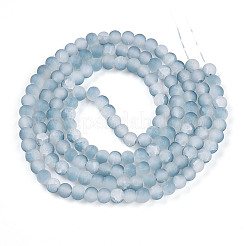 Crackle Glass Beads&nbsp;X1-GLAA-N009-6mm-06