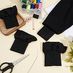 Cotton Elastic Rib Fabric Cuffs&nbsp;AJEW-WH20006-476B