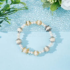 50Pcs 5 Styles 304 & 201 Stainless Steel Fancy Bead Caps&nbsp;STAS-DC0014-95