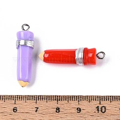 Opaque Resin Pendants&nbsp;RESI-T056-05M