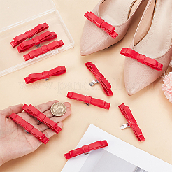 12Pcs PU Leather Shoe Buckle Clips&nbsp;HJEW-HY00136