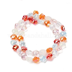 Electroplated Glass Beads Strands&nbsp;EGLA-P067-04A-01