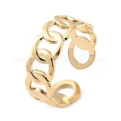 304 Stainless Steel Hollow Out Open Cuff Rings&nbsp;RJEW-D002-42G