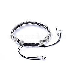 Adjustable Nylon Thread Braided Bead Bracelets&nbsp;BJEW-JB05178