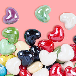 50Pcs Handmade Porcelain Beads&nbsp;PORC-LT0001-02