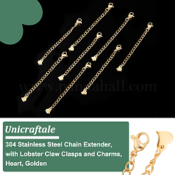 304 Stainless Steel Chain Extender&nbsp;STAS-UN0006-50G