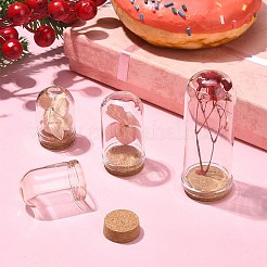 15Pcs 3 Styles Glass Dome Cloche Cover&nbsp;AJEW-YW0001-08