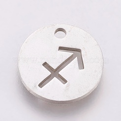 Non-Tarnish 304 Stainless Steel Charms&nbsp;STAS-X0017-07P